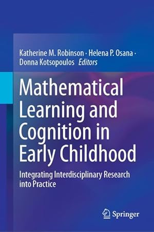 Seller image for Mathematical Learning and Cognition in Early Childhood for sale by moluna