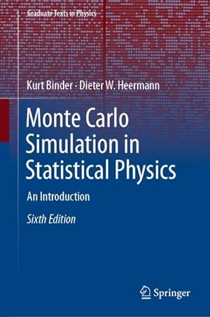 Immagine del venditore per Monte Carlo Simulation in Statistical Physics venduto da moluna