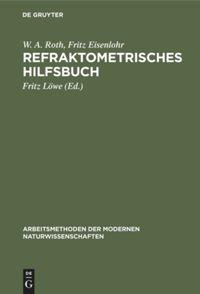 Seller image for Refraktometrisches Hilfsbuch for sale by moluna