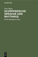 Imagen del vendedor de Schoepferische Sprache und Rhythmus a la venta por moluna