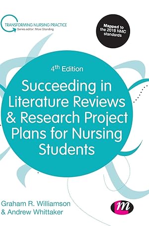 Immagine del venditore per Succeeding in Literature Reviews and Research Project Plans for Nursing Students venduto da moluna