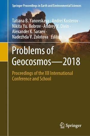 Bild des Verkufers fr Problems of Geocosmos-2018 zum Verkauf von moluna