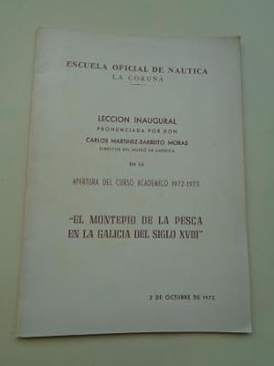 Imagen del vendedor de El Montepo de la pesca en la Galicia del siglo XVIII a la venta por GALLAECIA LIBROS