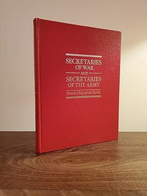 Seller image for Secretaries of War and Secretaries of the Army: Portraits and Biographical Sketches - LRBP for sale by Little River Book Peddlers