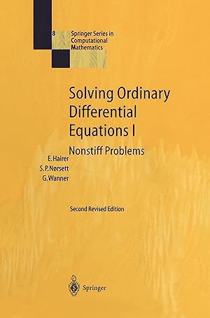 Bild des Verkufers fr Solving Ordinary Differential Equations I zum Verkauf von moluna