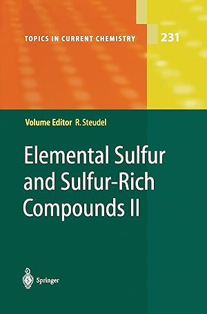 Seller image for Elemental Sulfur and Sulfur-Rich Compounds II for sale by moluna