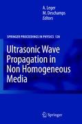 Bild des Verkufers fr Ultrasonic Wave Propagation in Non Homogeneous Media zum Verkauf von moluna