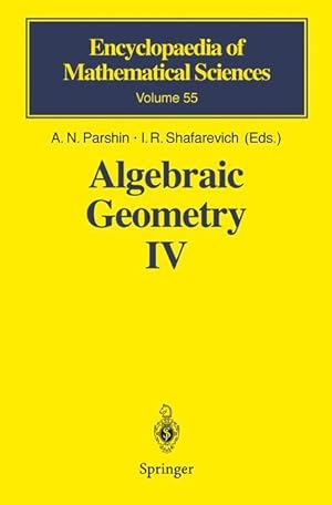 Imagen del vendedor de Algebraic Geometry IV a la venta por moluna