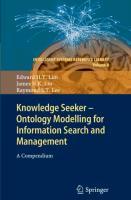 Seller image for Knowledge Seeker - Ontology Modelling for Information Search and Management for sale by moluna