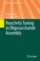 Seller image for Reactivity Tuning in Oligosaccharide Assembly for sale by moluna