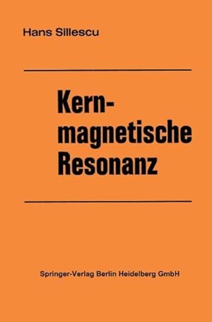 Bild des Verkufers fr Kernmagnetische Resonanz zum Verkauf von moluna