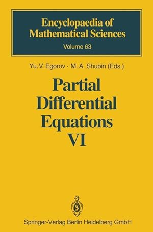 Seller image for Partial Differential Equations VI for sale by moluna