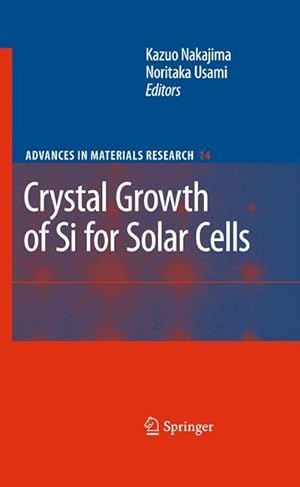 Imagen del vendedor de Crystal Growth of Silicon for Solar Cells a la venta por moluna