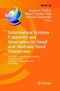 Bild des Verkufers fr Information Systems -- Creativity and Innovation in Small and Medium-Sized Enterprises zum Verkauf von moluna