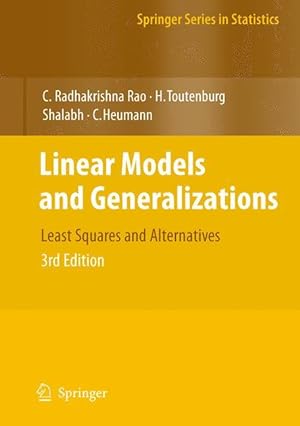 Image du vendeur pour Linear Models and Generalizations mis en vente par moluna