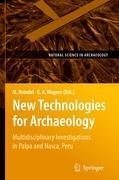 Seller image for New Technologies for Archaeology for sale by moluna