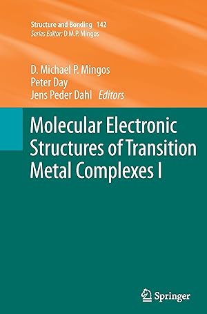 Seller image for Molecular Electronic Structures of Transition Metal Complexes I for sale by moluna