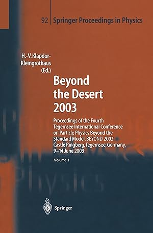 Imagen del vendedor de Beyond the Desert 2003 a la venta por moluna