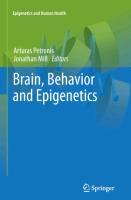 Seller image for Brain, Behavior and Epigenetics for sale by moluna