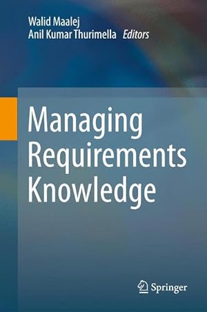 Seller image for Managing Requirements Knowledge for sale by moluna