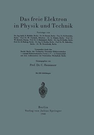 Imagen del vendedor de Das freie Elektron in Physik und Technik a la venta por moluna