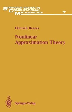 Image du vendeur pour Nonlinear Approximation Theory mis en vente par moluna