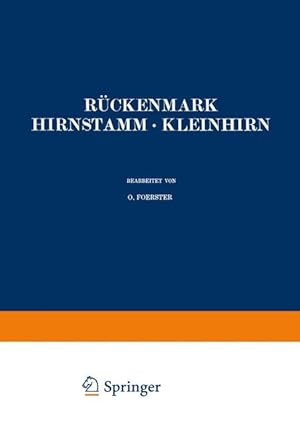 Imagen del vendedor de Rckenmark Hirnstamm  Kleinhirn a la venta por moluna