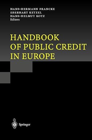 Seller image for Handbook of Public Credit in Europe for sale by moluna