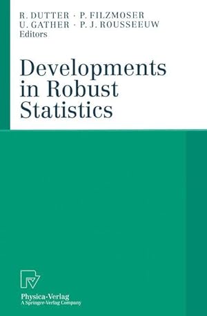 Seller image for Developments in Robust Statistics for sale by moluna