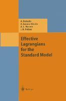 Image du vendeur pour Effective Lagrangians for the Standard Model mis en vente par moluna