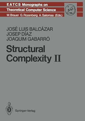 Seller image for Structural Complexity II for sale by moluna