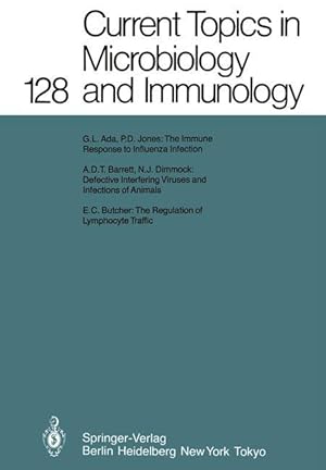 Seller image for Current Topics in Microbiology and Immunology 128 for sale by moluna