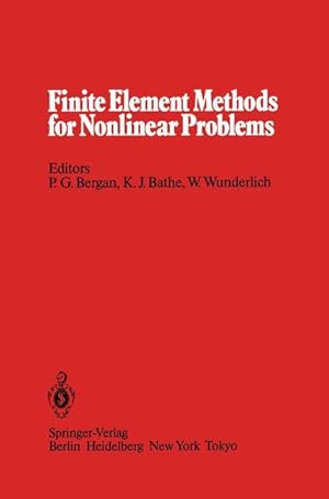 Imagen del vendedor de Finite Element Methods for Nonlinear Problems a la venta por moluna