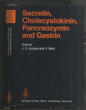 Imagen del vendedor de Secretin, Cholecystokinin, Pancreozymin and Gastrin a la venta por moluna