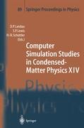 Bild des Verkufers fr Computer Simulation Studies in Condensed-Matter Physics XIV zum Verkauf von moluna