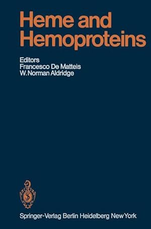 Seller image for Heme and Hemoproteins for sale by moluna