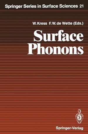 Seller image for Surface Phonons for sale by moluna