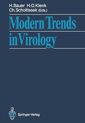 Imagen del vendedor de Modern Trends in Virology a la venta por moluna