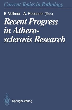 Image du vendeur pour Recent Progress in Atherosclerosis Research mis en vente par moluna