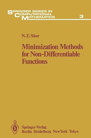 Seller image for Minimization Methods for Non-Differentiable Functions for sale by moluna