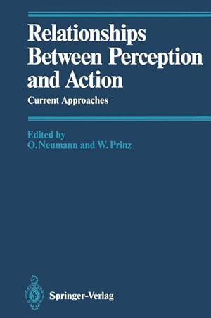 Imagen del vendedor de Relationships Between Perception and Action a la venta por moluna