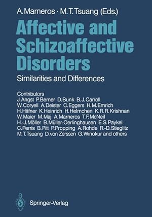 Seller image for Affective and Schizoaffective Disorders for sale by moluna