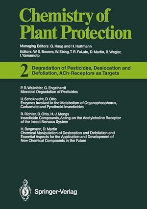 Seller image for Degradation of Pesticides, Desiccation and Defoliation, ACh-Receptors as Targets for sale by moluna