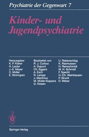 Seller image for Kinder- und Jugendpsychiatrie for sale by moluna