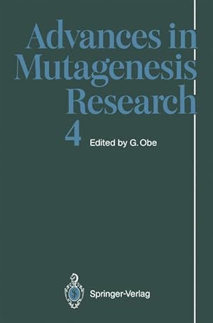 Imagen del vendedor de Advances in Mutagenesis Research a la venta por moluna