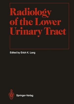 Imagen del vendedor de Radiology of the Lower Urinary Tract a la venta por moluna