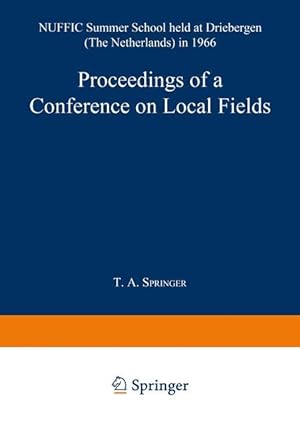 Bild des Verkufers fr Proceedings of a Conference on Local Fields zum Verkauf von moluna