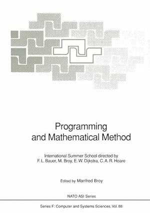 Bild des Verkufers fr Programming and Mathematical Method zum Verkauf von moluna