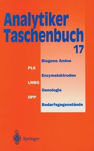 Imagen del vendedor de Analytiker-Taschenbuch a la venta por moluna