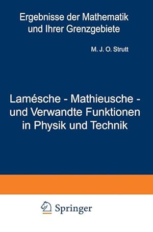 Immagine del venditore per Lamsche - Mathieusche - und Verwandte Funktionen in Physik und Technik venduto da moluna